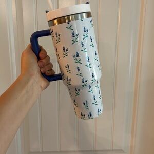 HEB Spring Bluebonnet tumbler